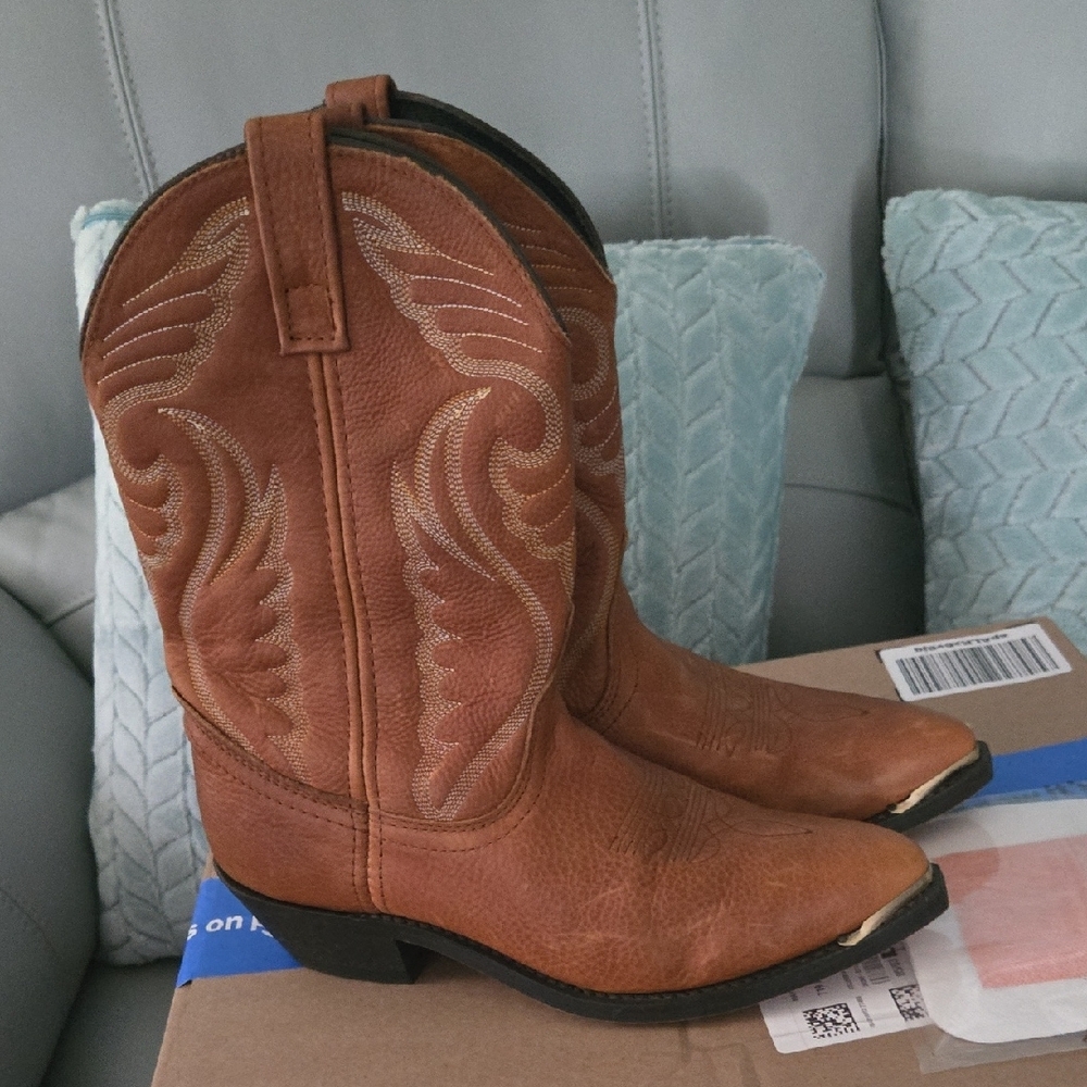 Brown Western Cowboy Boots